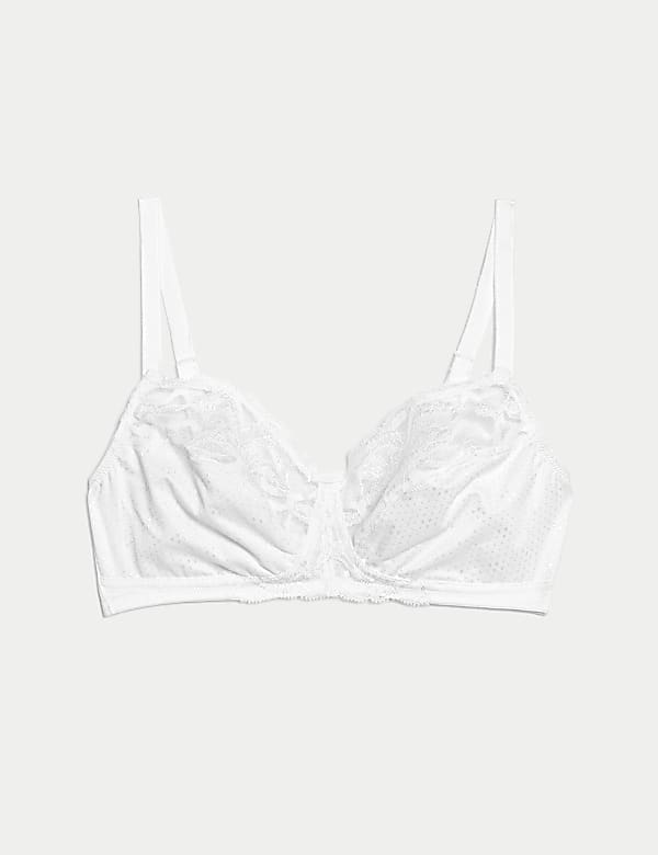 Wild Blooms Non-Padded Full Cup Bra A-E - HU