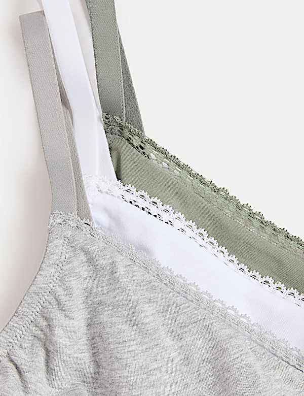 3pk Non Wired Full Cup Bras