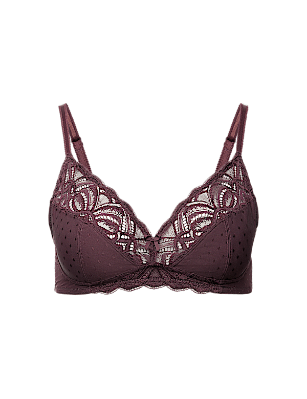 Amelia Lace Non Wired Full Cup Bra (A-E)