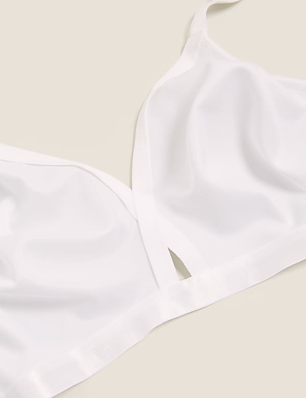 2pk Full Cup Crossover Non-Wired Bras A-E