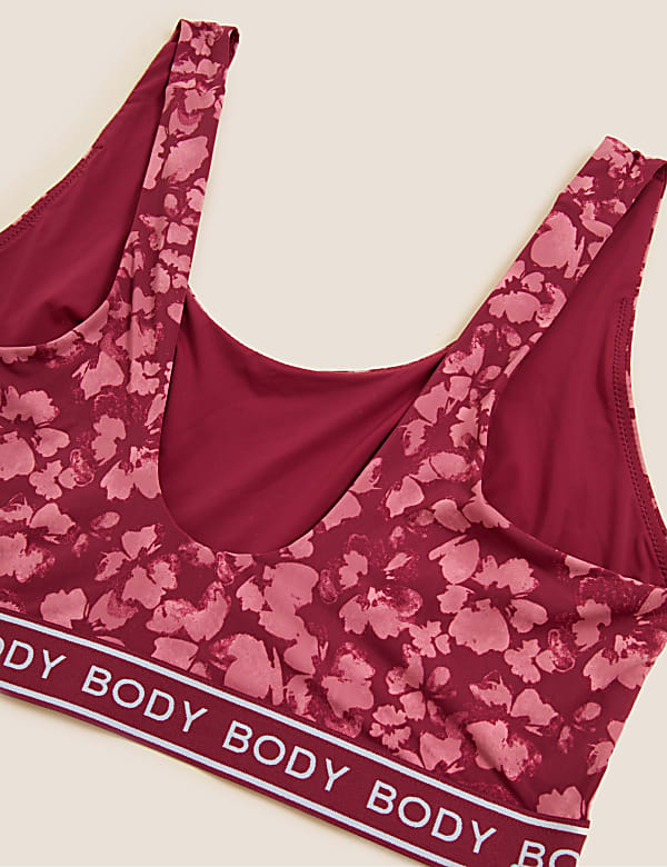 Floral Non Wired Crop Top