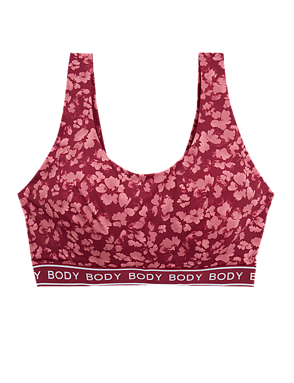 Floral Non Wired Crop Top
