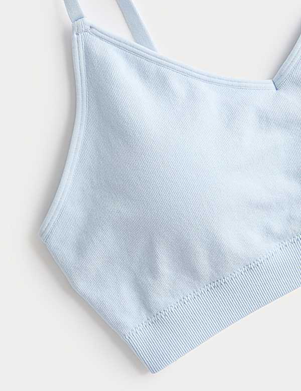 3pk Seamless Non Wired Bralettes