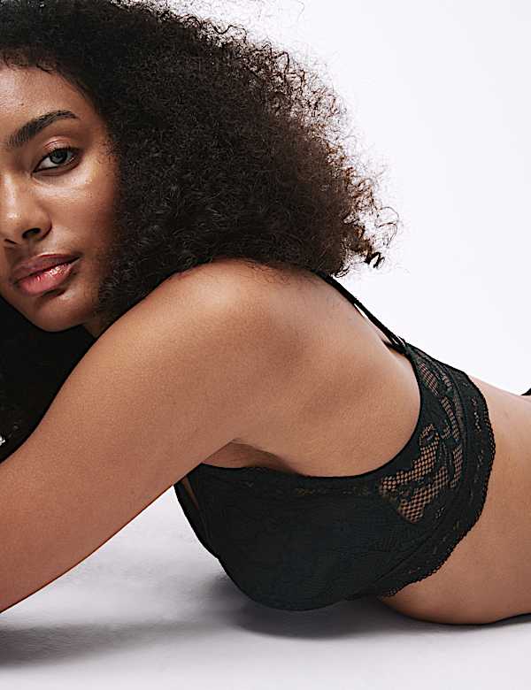 Jasmine Lace Non Wired Bralette (A-E)