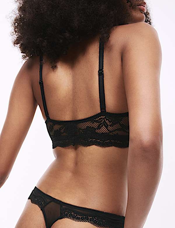 Jasmine Lace Non Wired Bralette (A-E)