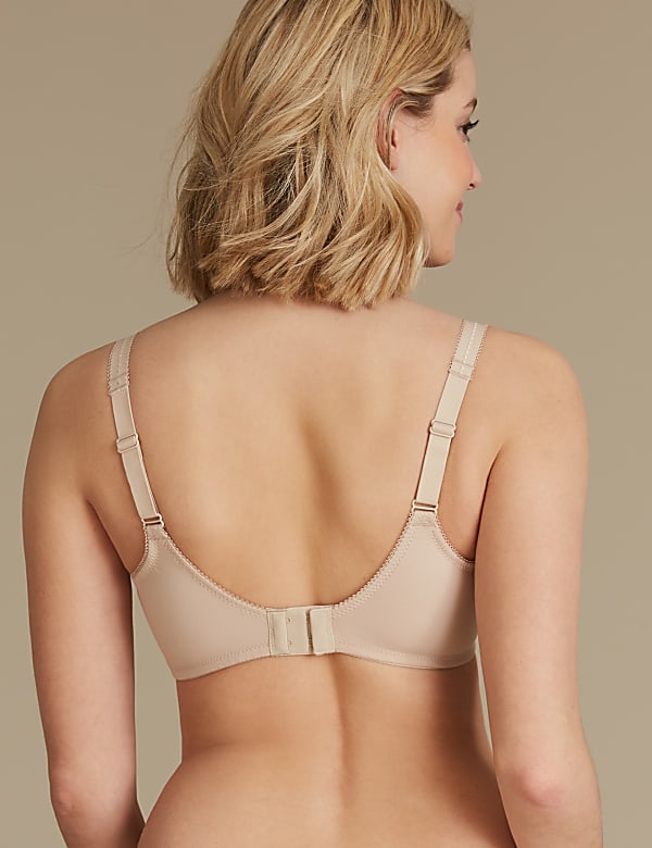 Vintage Lace Cotton Rich Full Cup Bra A-DD
