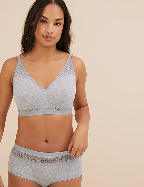 Cool Comfort™ Cotton Rich Bralette A-E