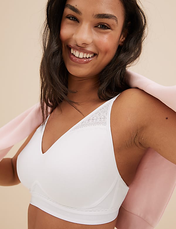 Cool Comfort™ Cotton Rich Bralette A-E