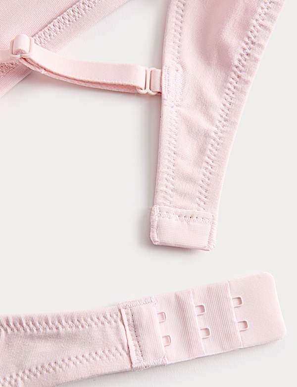 3 Pack Cotton Rich Non Wired Full Cup Bras (A-E)