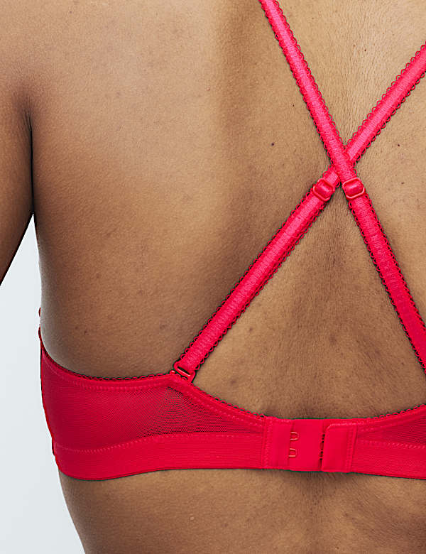 Jasmine Lace Non Wired Plunge Bra (A-E)