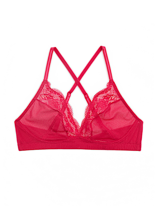 Jasmine Lace Non Wired Plunge Bra (A-E)