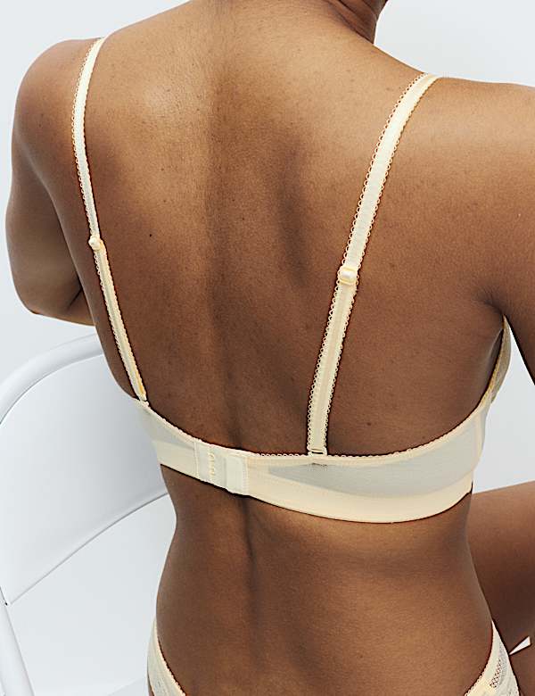 Jasmine Lace Non Wired Plunge Bra (A-E) - AT