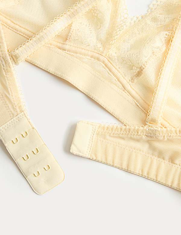 Jasmine Lace Non Wired Plunge Bra (A-E)