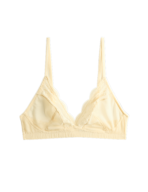Jasmine Lace Non Wired Plunge Bra (A-E)