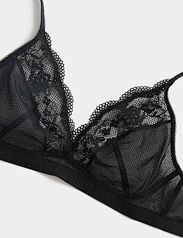 Jasmine Lace Non Wired Plunge Bra (A-E) - CA