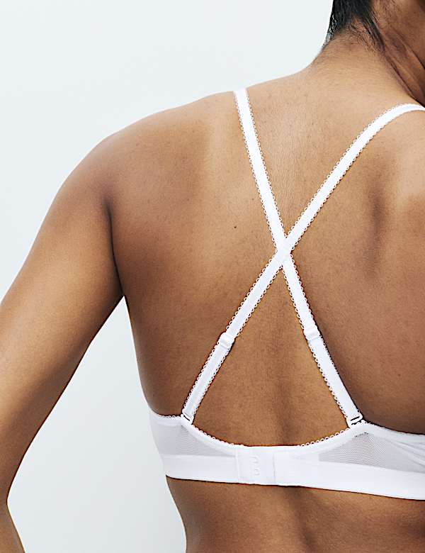 Jasmine Lace Non Wired Plunge Bra (A-E) - CA