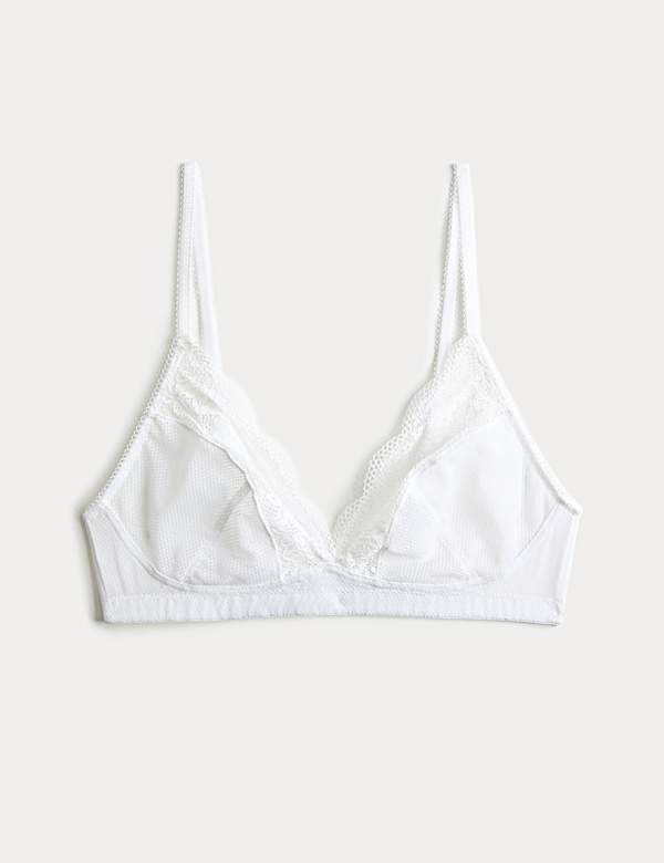 Jasmine Lace Non Wired Plunge Bra (A-E) - CA