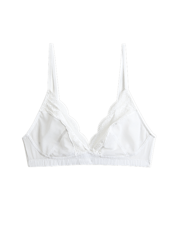 Jasmine Lace Non Wired Plunge Bra (A-E)
