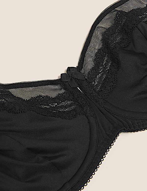 2pk Embroidered Balcony Bras B-E