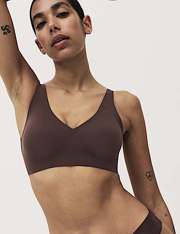 Body Invisibles&trade; Non Wired Crop Top (A-E)