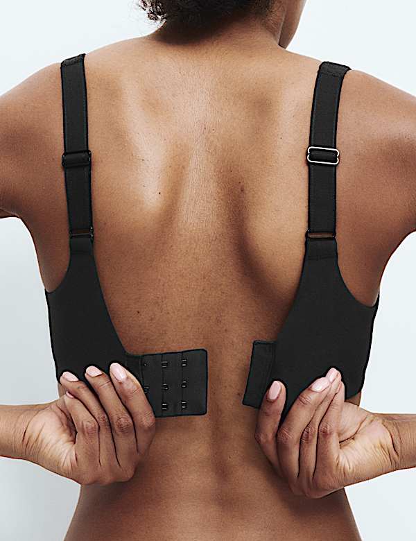 Cotton Blend & Lace Non Wired Total Support Bra B-H - CZ