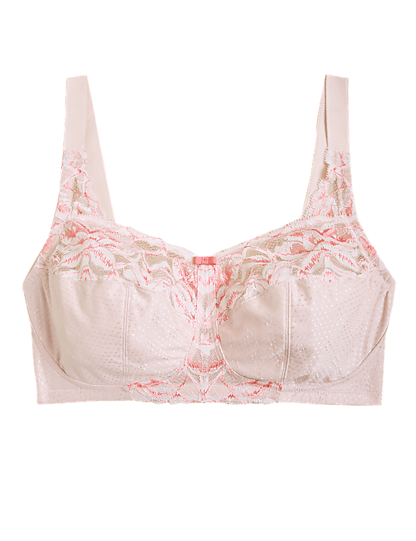 Wild Blooms Non Wired Total Support Bra B-H