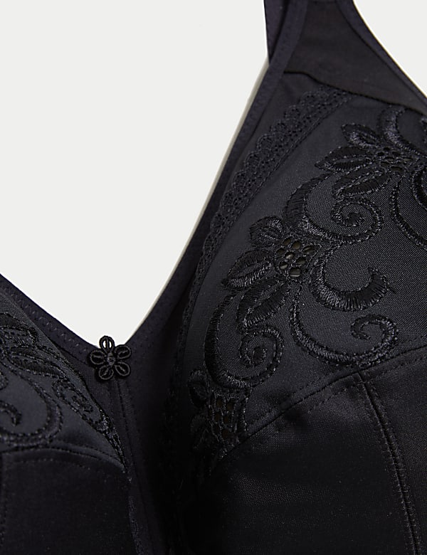 Total Support Embroidered Full Cup Bra