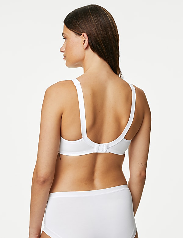 Total Support Embroidered Full Cup Bra