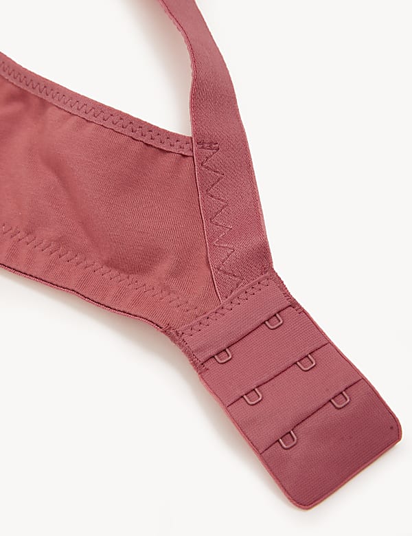 Embroidered Non Wired Total Support Bra