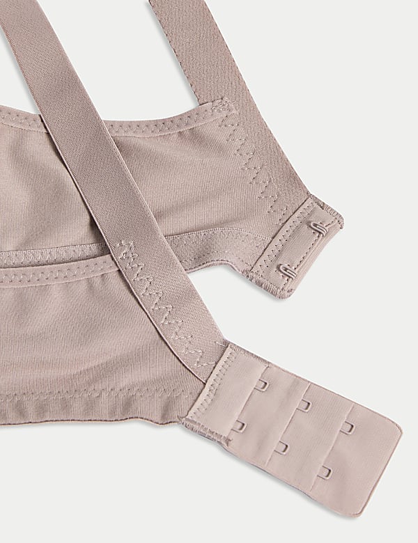 Embroidered Non Wired Total Support Bra