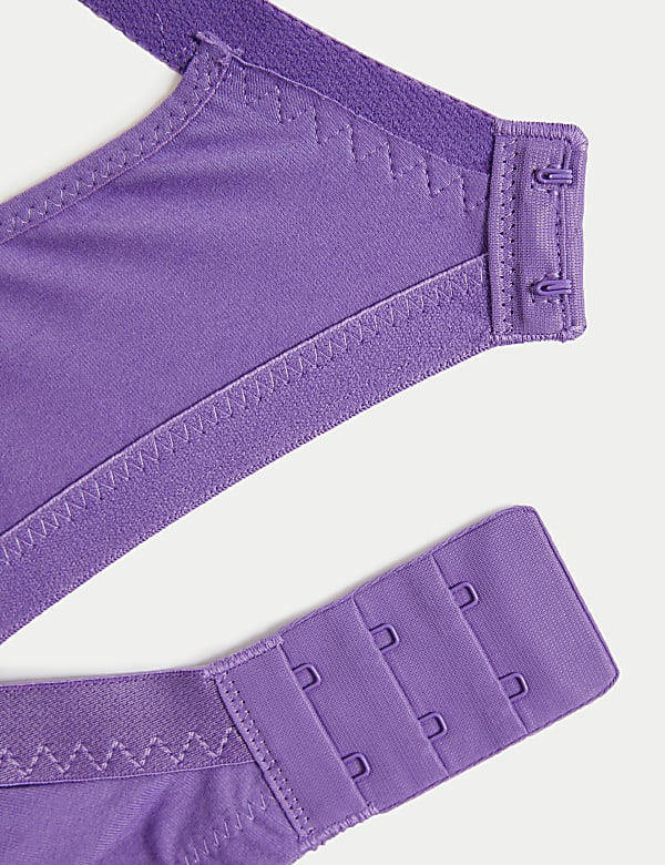 Embroidered Non Wired Total Support Bra