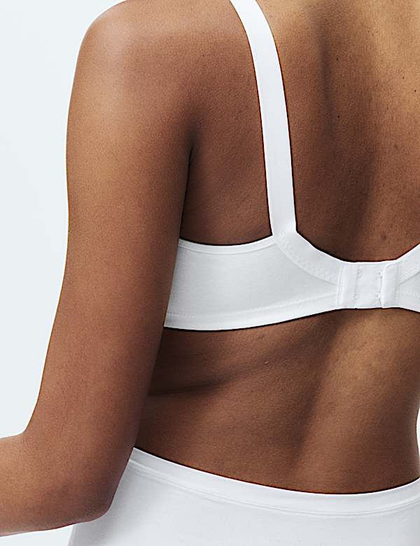 Total Support Embroidered Full Cup Bra C-H