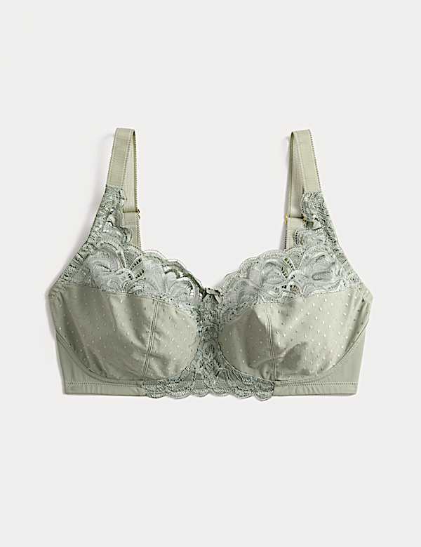 Amelia Lace Non Wired Total Support Bra B-H - CA