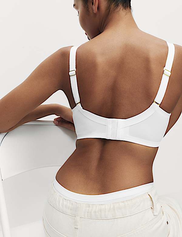 Amelia Lace Non Wired Total Support Bra B-H