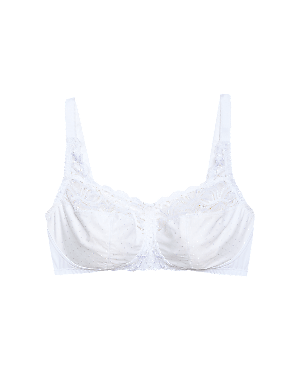Amelia Lace Non Wired Total Support Bra B-H