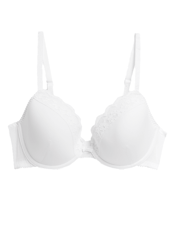 Lace Padded Plunge Wired Bra