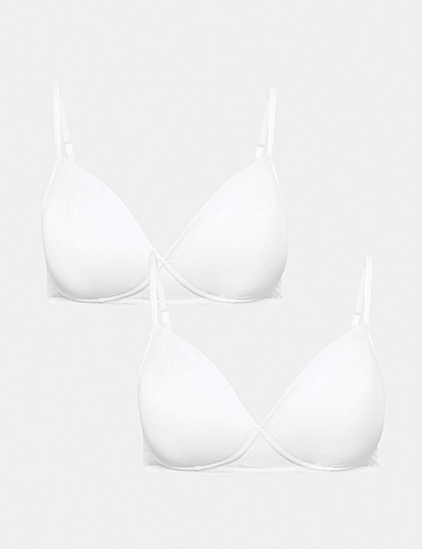 2pk Non Wired First Bras AA-D - JE