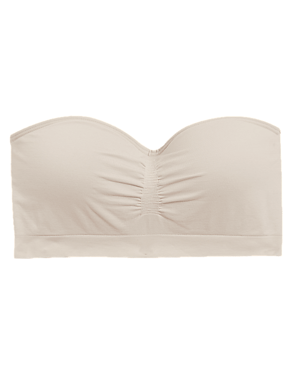 Lace Non-Wired Seamless Strapless First Bra