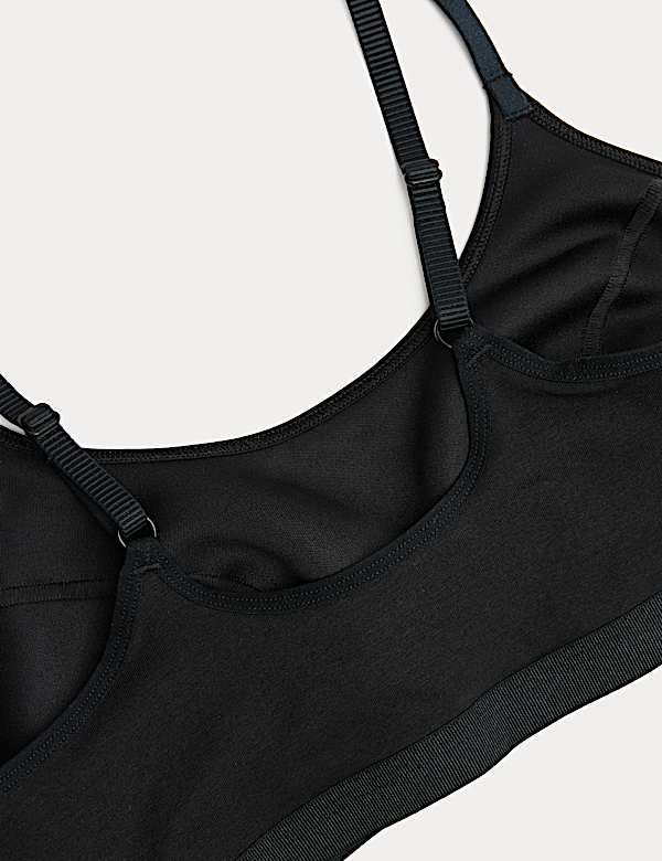 2pk Cotton First Bra Crop Tops