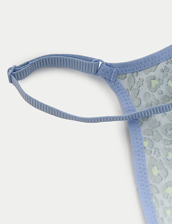 2pk Cotton Blend Crop Top First Bras