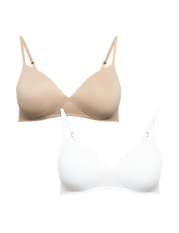 2pk Non Wired First Bra