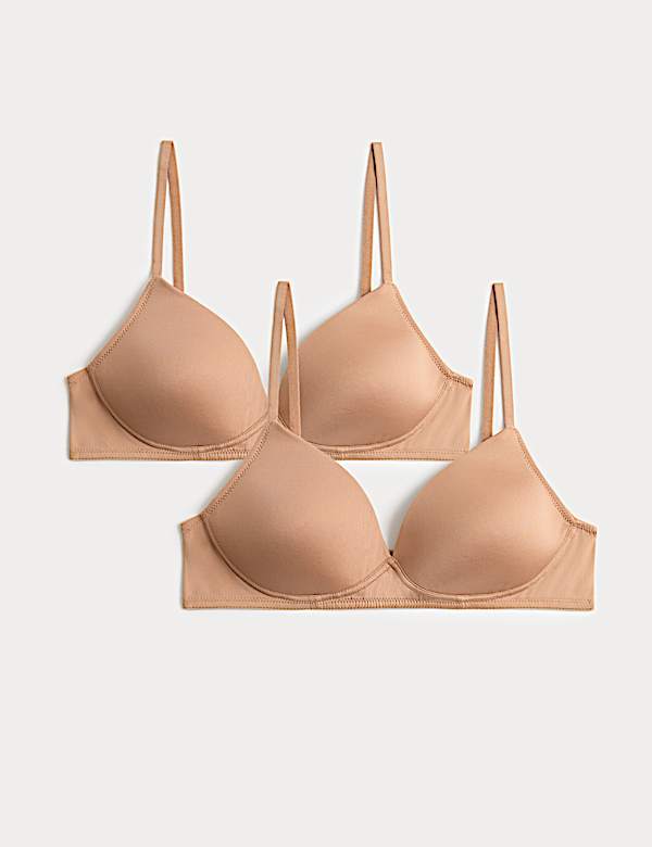2pk Non Wired First Bra