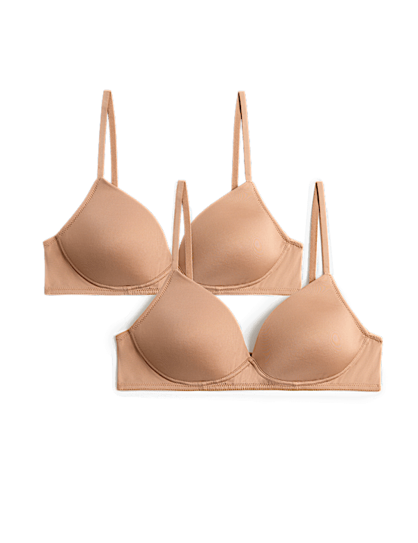 2pk Non Wired First Bra