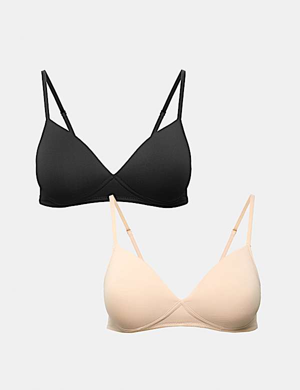 2pk Non Wired First Bra