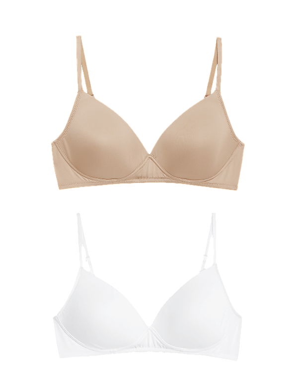 2pk Non Wired First Bra