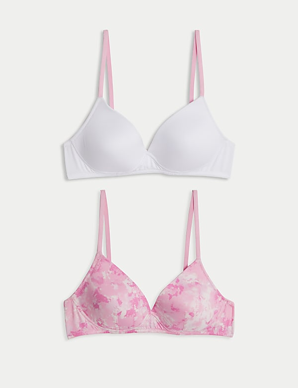 2pk Padded First Bras (AA-D) - LU
