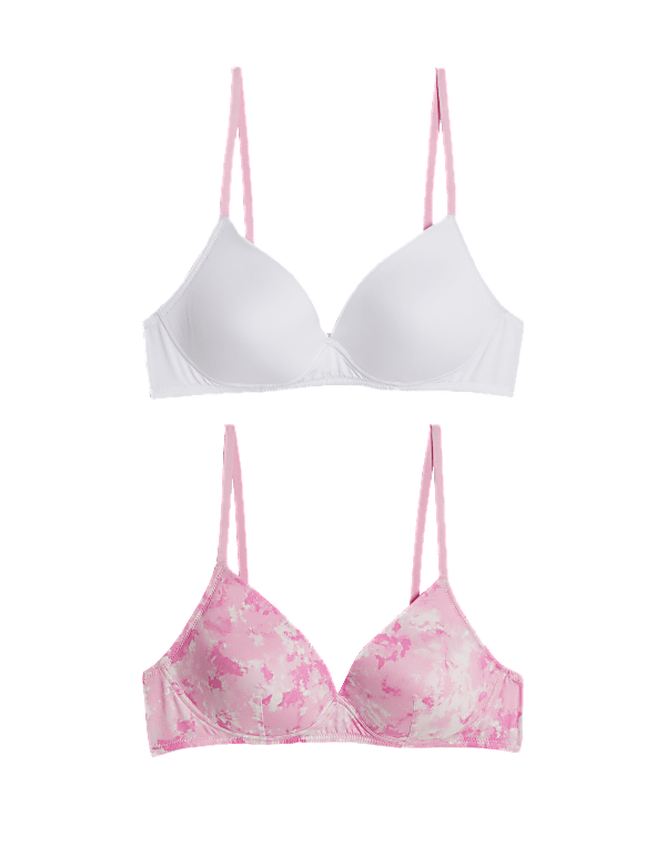 2pk Padded First Bras (AA-D)