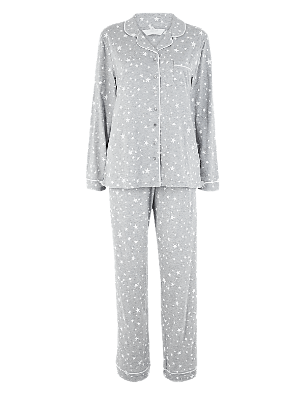 Cool Comfort™ Cotton Modal Star Print Pyjama Set