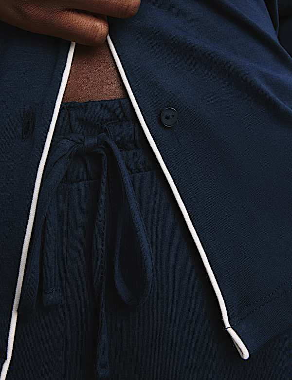 Cotton Modal Revere Pyjama Set