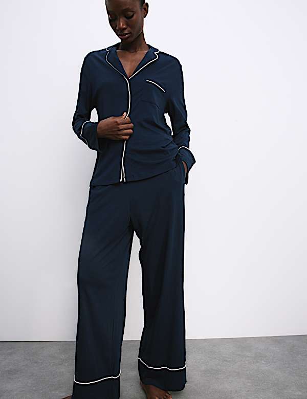 Cotton Modal Revere Pyjama Set